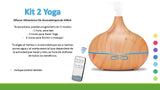 Kit Yoga doTERRA + Difusor Aromaterapia